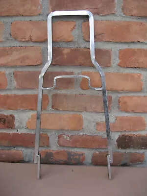 VTG 70’s Chopper Chrome Sissy Bar 21  Tall For Harley Triumph BSA Bike Parts #17 • $85