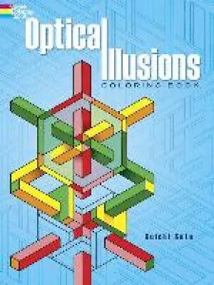 $12.58 • Buy Optical Illusions Colouring Book (Dover Design Colouring Books) By Sato, Koichi