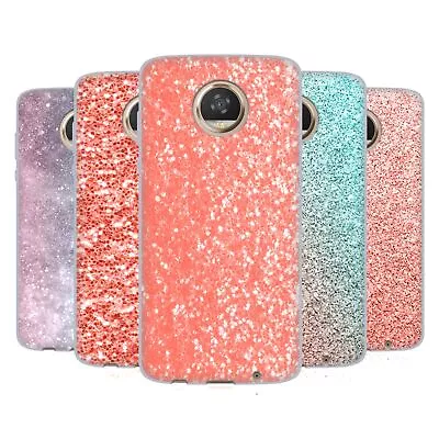 Official Pldesign Sparkly Coral Soft Gel Case For Motorola Phones • $19.95