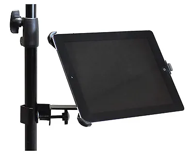 Black Apple IPad 1 2 & Tablet Up Right Music Stand Adaptor For Djs & Musicians • £19.99