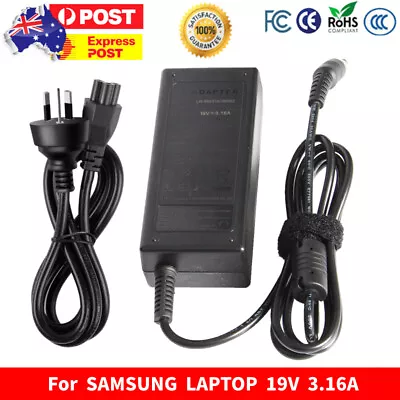 19V Ac Adapter Charger For Samsung Laptop R730 NP350E7C R580 N150 Power Cord • $17.99