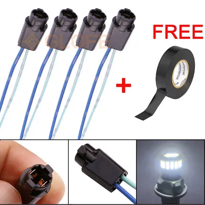 GLOFE T5 Light Bulb Replace Socket Wire Harness For LED Cluster Dashboard Lights • $8.30