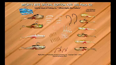 Official TV Mighty Bite Special Edition 100 Piece Kit In Retail Clear Packaging  • $27.99