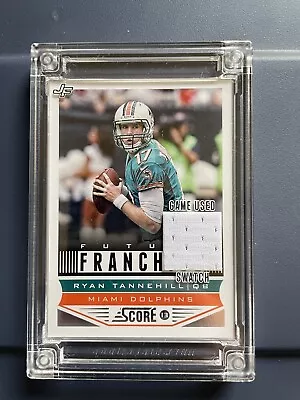 2022 Jersey Fusion Football Ryan Tannehill Game Used Swatch Miami Dolphins  • $0.99