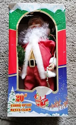 £50 • Buy VINTAGE FIBRE OPTIC FATHER CHRISTMAS/SANTA 20  Boxed 