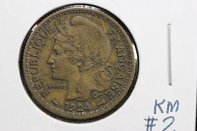 1924-(A) Togo 1 Franc KM# 2 30N9 • $33