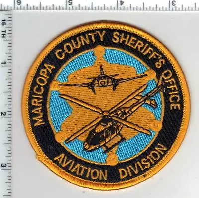 Maricopa County Sheriff (Arizona) Aviation Shoulder Patch - New From The 1980's • $24.95