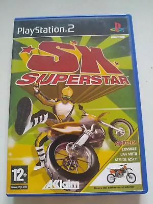 SX Superstar Aklaim - PLAYSTATION 2 Set For Ps2 Edition Spain • £29.53