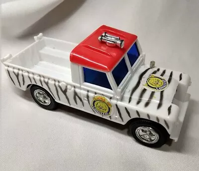 Vintage Lions Of LONGLEAT Plastic Friction Safari Pick-up Truck Jimson Hong Kong • $10