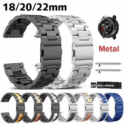 For OMEGA Watch 18/20/22mm Metal Watch Band Strap Stainless Steel Wrist Band • $19.99