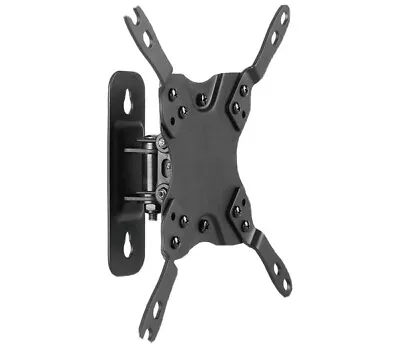 LOGIK TV Bracket Wall Mount LTSS17 Tilt & Swivel For 10 - 26  TVs - Black • £10.49