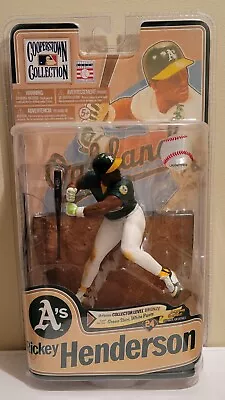 McFARLANE COOPERSTOWN COLLECTION SERIES 8 RICKEY HENDERSON A'S VARIANT 1283/2000 • $70