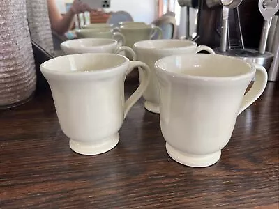 Vietri Crema Mug Set Of 4 • $110