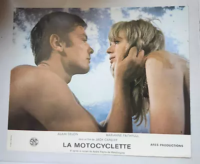 MARIANNE FAITHFULL  Movie  MOTORCYCLE Photo  LA MOTOCYCLETTE  ALAIN  DELON • $6