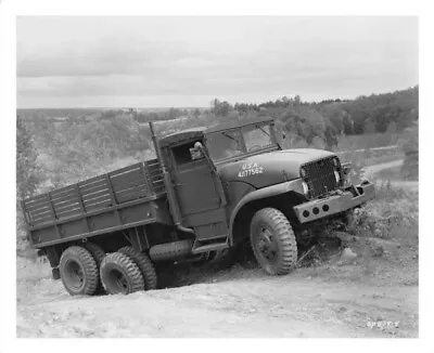 1944 GMC Truck M135 Military Vehicle Factory Press Photo 0039 • $13.67