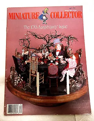 Miniature Collector Spring 1987 Magazine Doll House 51 Pages • $5