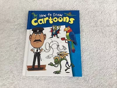 Marks And Spencer - How To Draw Cartoons (Hardback 2004) 7+ Years • £2.99