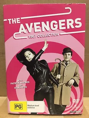 The Avengers 1967 Collection (DVD 1967) 9 Disc Box Set PAL REGIONS 2 & 4 • $39.99