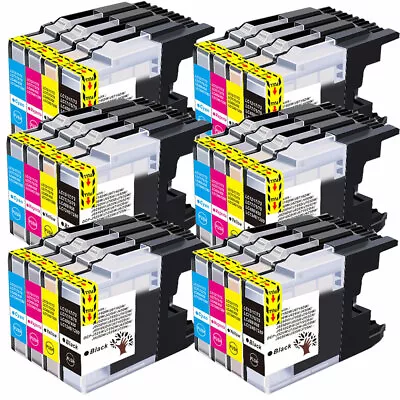 24 Pack Ink Cartridge LC71 LC75 LC79 6-Set For Brother MFC-J835DW J955DN J430W • $23.99