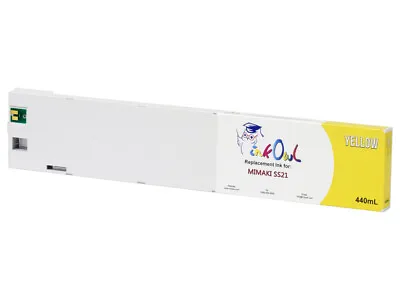 440ml InkOwl YELLOW Compatible Cartridge To Replace Mimaki SS21 (SPC-0501Y) • $69.95