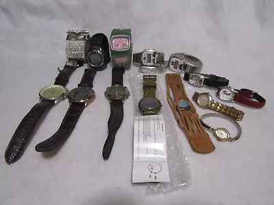 Watch Lot Mens Womens Untested No Batteries Silpada Timex Steve Madden DKNY • $15