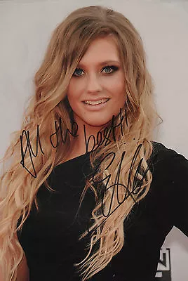 ELLA HENDERSON Signed 12x8 Photo GHOST & X FACTOR COA • £39.99