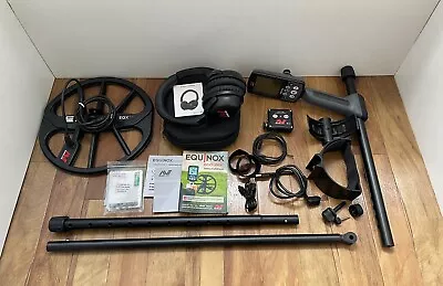 Minelab Equinox 800 Metal Detector Full Kit Barely Used Near Mint • £750