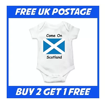 Come On Scotland Football World Cup Euro Team Present Boy Christmas Girl Gift • £5.49