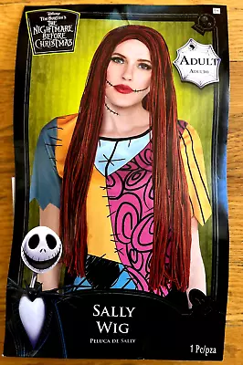 Adult WOMEN Disney Burton's Nightmare Before Christmas SALLY Costume WIG NEW  • $25