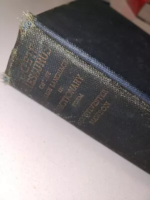 1940 Rogets Thesaurus Of English Language Dictionary Form Mawson Vintage • $14.39