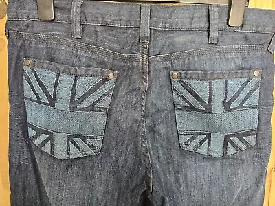 36  Waist 29  Leg Denim Seventy Three Jeans Union Jack England • £18.19