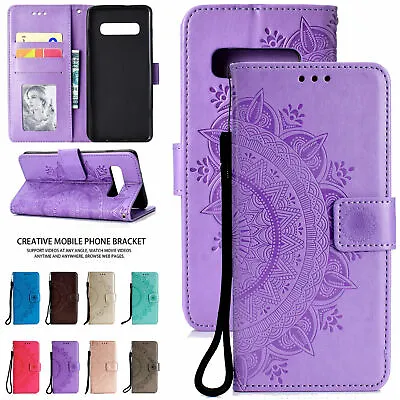 $12.73 • Buy WOMAN Leather Wallet Card Case For Samsung S22 Ultra S22+ S21 S20S10 S9S8 Note20