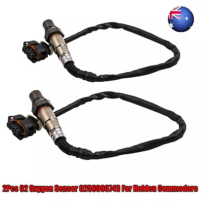 AU 2Pcs O2 Oxygen Sensor 0258006743 For Holden Commodore VZ VE V6 3.6L 2004-2013 • $50.99