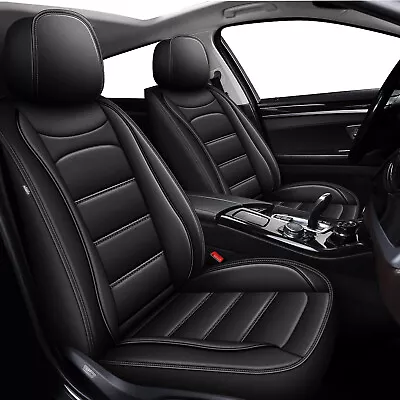 $137.93 • Buy Car 5 Seat Cover Cushion Full Set PU Leather For Volkswagen Jetta 2008-2023