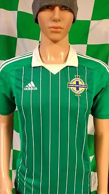 Northern Ireland 2012-2013 Adidas International Football Shirt (Adult Small) • £10.79