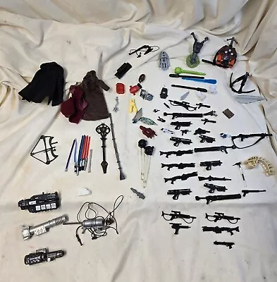 Lot Of Star Wars Gi Joe Weapons - Vintage Action Figures And Accessories  80/90s • $19.99