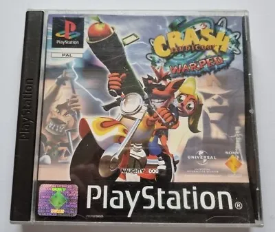 Crash Bandicoot 3 Warped  PS1 - Complete And In Good Condition • £17.99