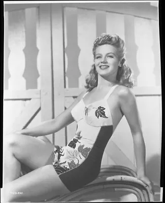 Martha O'Driscoll Leggy Cheesecake Glamour Pose Vintage 8x10 Studio Negative • $89.99