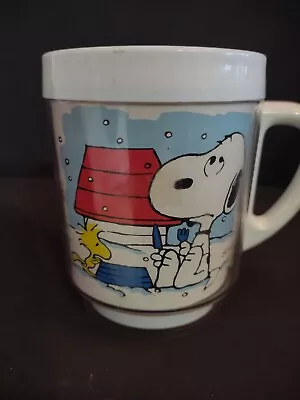 Vintage 1958 Peanuts Snoopy Cup I Hate It When It Snows On My French Toast • $14.99