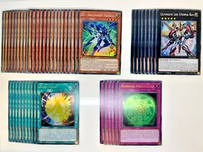 Yugioh - Competitive Deluxe Utopia Deck + Extra Deck *Ready To Play* • £24.99