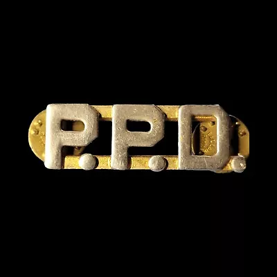 Vintage P.p.d. Department Badge • $35.50