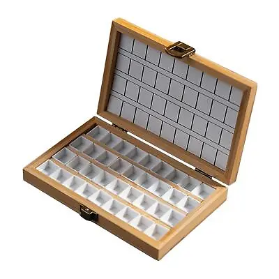 Empty Watercolor Palette Paint Palette Box Wooden Paint • £13.25