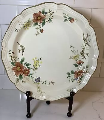 MIKASA Heritage CAPISTRANO F2010 LARGE SERVING ROUND PLATTER CHOP PLATE CHARGER • $19.99