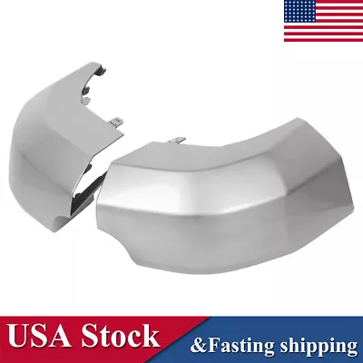 Rear Bumper Ends Caps Painted Silver LH+RH For 2008-2014 Toyota FJ Cruiser Pair • $64.69