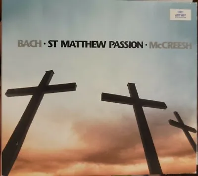 Bach St Matthew Passion (CD 2003 2 Discs) Paul McCreesh  • $19.97