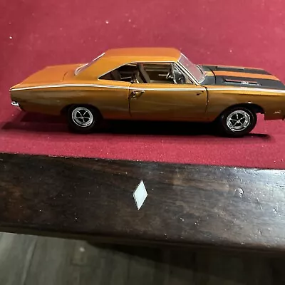 Auto World Elite 1969 Plymouth Road Runner 1/18 Bronze Fire Metallic RARE • $1.25