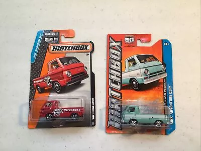 Matchbox ‘66 Dodge A100’s Red/Green • $8