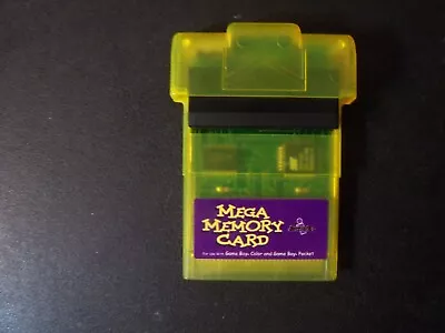 Vintage InterAct Mega Memory Card Nintendo Game Boy Color Pocket Tested Works • $35