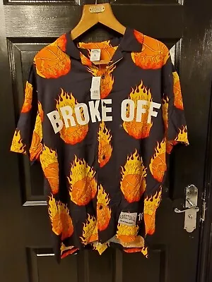 £7.99 • Buy Pascun Basketball Broke Off Flame Shirt BNWT LARGE