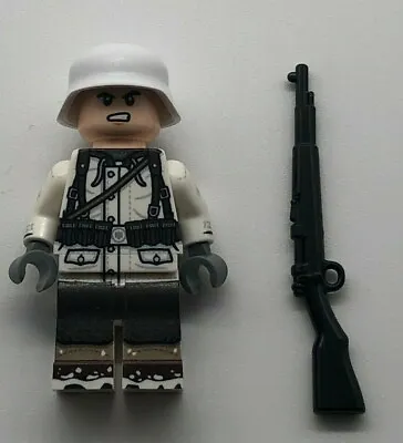 Lego Minifigure - WW2 Schutzstaffel Parka Body #2 - The Minifig Co - TMC - KAR98 • $64.95